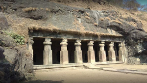 Elephanta Caves in Maharashtra